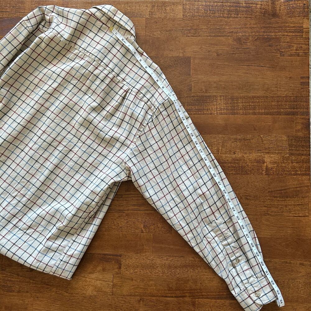 Pendleton men’s size large button-down plaid rustic casual shirt - Picture 4 of 8
